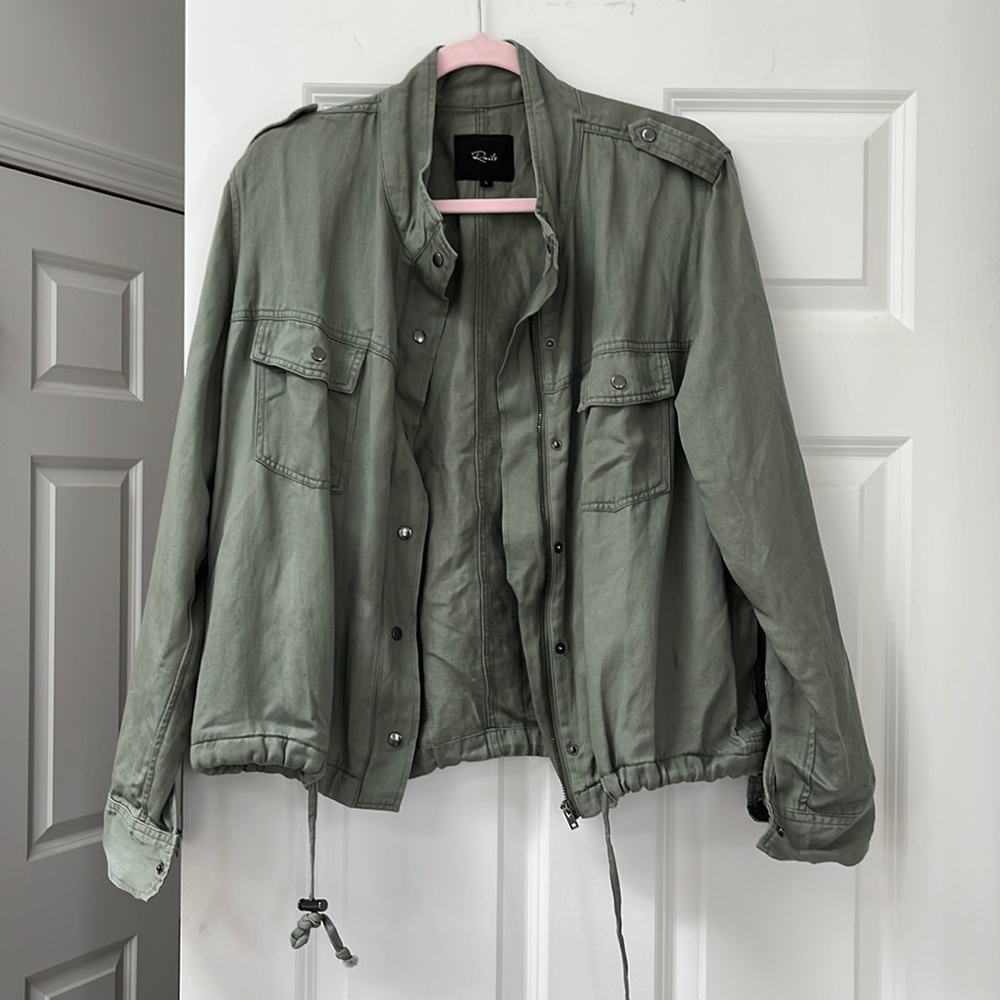 Rails green jacket